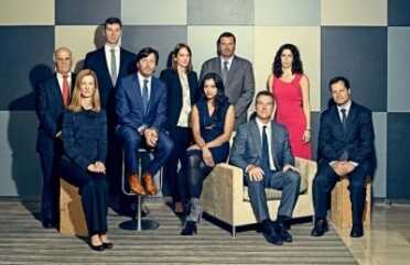 Members of the Firearms Accountability Counsel Task Force include, left to right: Ira Feinberg, Hogan Lovells; Avery Gardiner, Brady Center to Prevent Gun Violence; Eric M. Ruben, Brennan Center for Justice; Chris Boehning, Paul, Weiss; Lucy McMillan, Arnold & Porter; Kaveri Vaid, Paul, Weiss; Adam Skaggs, Law Center to Prevent Gun Violence; Brad Karp, Paul, Weiss; Suzanne Novak, Hogan Lovells; and Jon Lowy, Brady Center. (Photo: Guerin Blask for The New York Times)