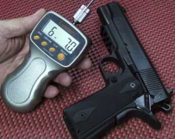 The trigger pull is heavy for a 1911, but didn't prevent accurate groups.