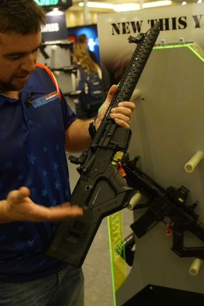 Stag Arms 'Star Trek Gun,' Cali-Legal ARs, Left-Handed .308s -- SHOT Show 2017