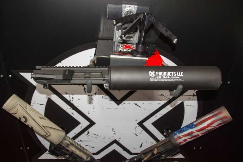 X Products Can Cannon Launcher Upper for .308 ARs – SHOT Show 2017