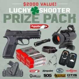 Feelin’ Lucky? Enter Aguila Ammunition Lucky Shooter Sweepstake (,000 in Prizes!)