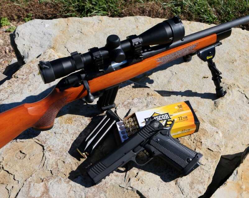 Fire-Breathing, Multi-Cal 1911: Rock Island Armory’s .22 TCM/9mm Combo – Full Review. Fire-Breathing, Multi-Cal 1911: Rock Island Armory’s .22 TCM/9mm Combo – Full Review.