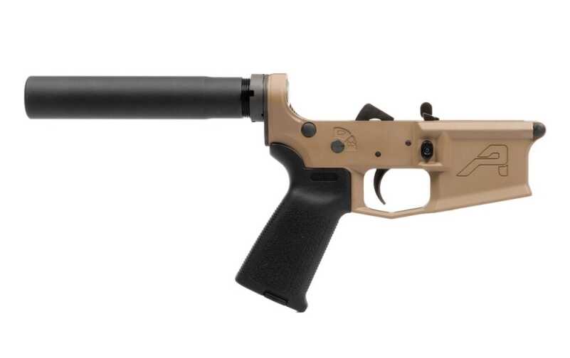 I'm kinda eyeballing this Aero Precision M4E1 pistol lower. When I get my stamp, I'll just engrave the receiver, swap out the receiver extension tube, and add a real stock. 