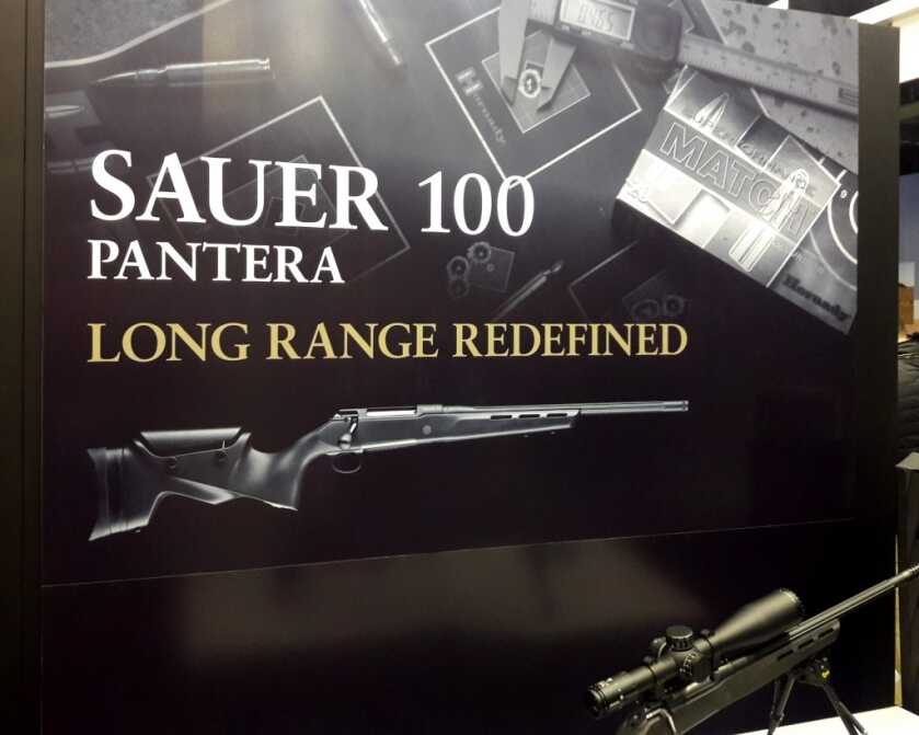 NEW: Sauer 100 Pantera Rifle in 6.5 PRC — SHOT Show 2018