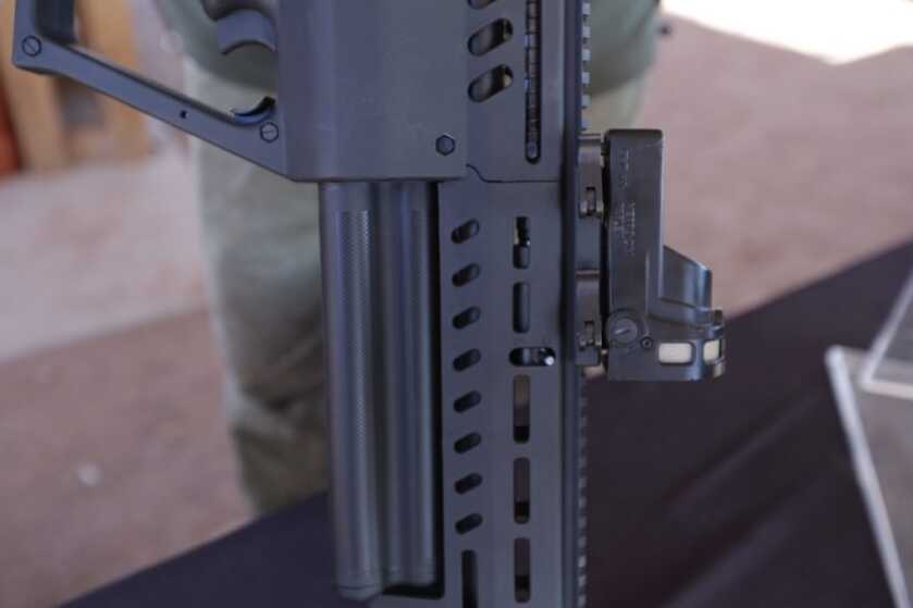 Clay Shoots IWI Shotgun TS-12 16-Round Bullpup 12 Gauge – SHOT Show 2018