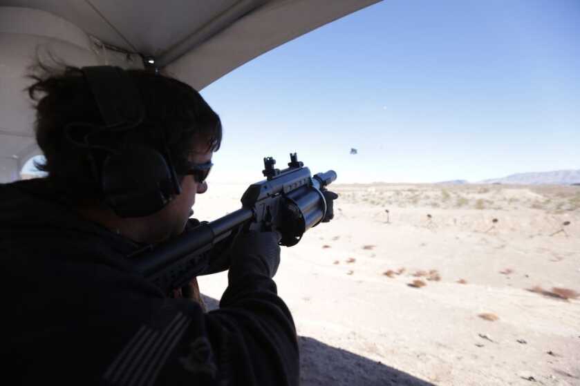 Grenade Launchers: AMTEC Less-Than-Lethal Systems — SHOT Show 2018