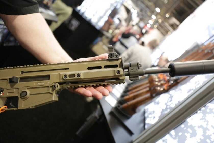 CZ 805 Bren Carbine & CZ Enters the Suppressor Game w/ Reflex Cans — SHOT Show 2018