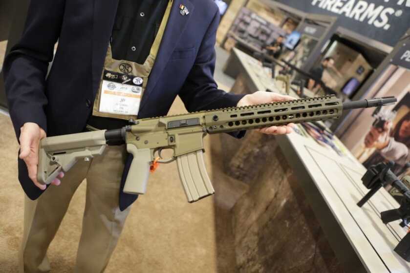 FN 15 AR Pistols, Tactical Carbine in Flat Dark Earth - SHOT Show 2018