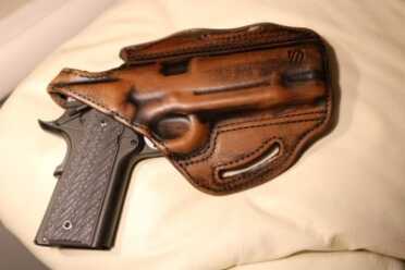 Holster Shopping with Clay: BLACKHAWK's Leather 3 Slot Pancake (!)
