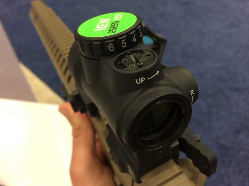 New Trijicon Green Dot MRO Goes Where Red Dots Can’t New Trijicon Green Dot MRO Goes Where Red Dots Can’t