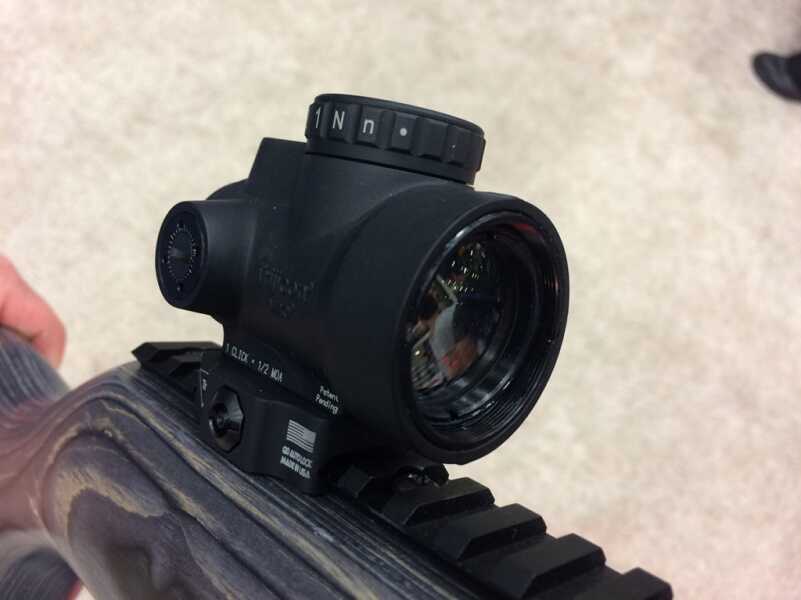 New Trijicon Green Dot MRO Goes Where Red Dots Can’t New Trijicon Green Dot MRO Goes Where Red Dots Can’t