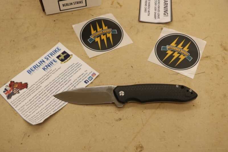Strike First, Strike Hard with the Attleboro Berlin Strike Folding Knife