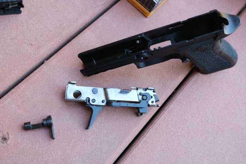 Witness the Magic Modular Chassis of the SIG P320: Change Grips, Calibers in a Flash!