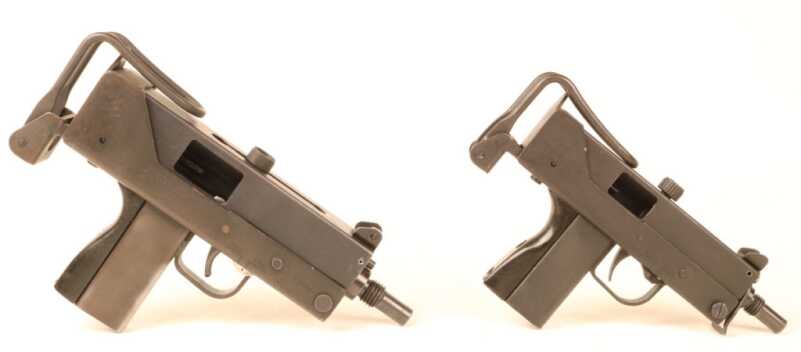 Stamped Steel Sputterguns - Uzi vs the MAC10 Stamped Steel Sputterguns - Uzi vs the MAC10