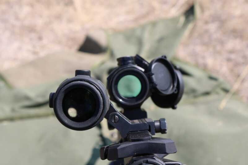 Bushnell Big D Red Dot and Transition 3X Magnifier