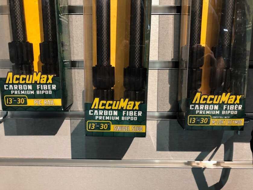 Caldwell Accumax Carbon Fiber Bipods - SHOT Show 2019