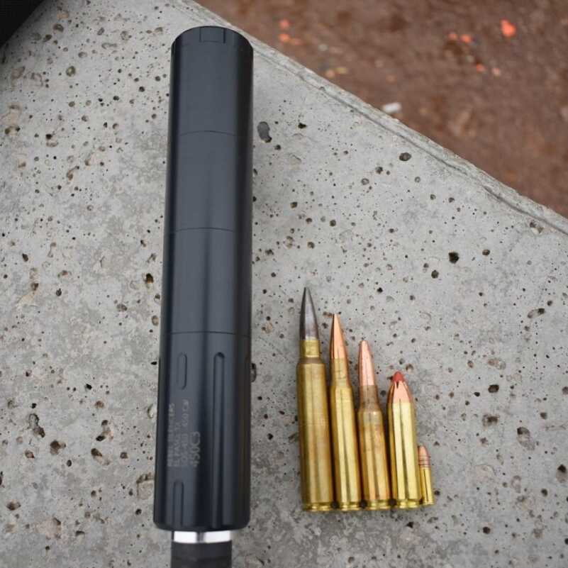 A 0 Aluminum Suppressor that Can Handle 338 Lapua: The Rebel Silencers SOS-450 A 0 Aluminum Suppressor that Can Handle 338 Lapua: The Rebel Silencers SOS-450