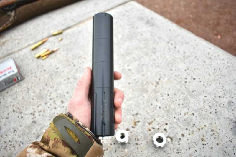 A 0 Aluminum Suppressor that Can Handle 338 Lapua: The Rebel Silencers SOS-450 A 0 Aluminum Suppressor that Can Handle 338 Lapua: The Rebel Silencers SOS-450
