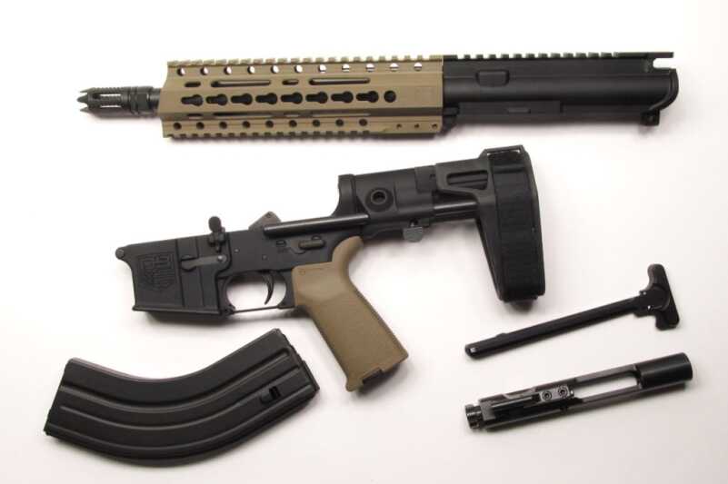 Brace Yourself, Diamondback Firearms DB15 Pistol in 7.62x39