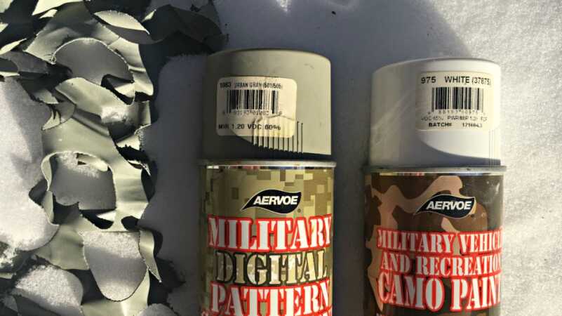 Painting the SA Saint Victor: Winter/Snow Camouflage DIY Guide Painting the SA Saint Victor: Winter/Snow Camouflage DIY Guide