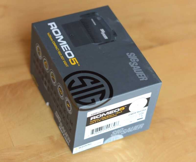 Sig Sauer’s Compact Red Dot Sight: The ROMEO5 1x20mm