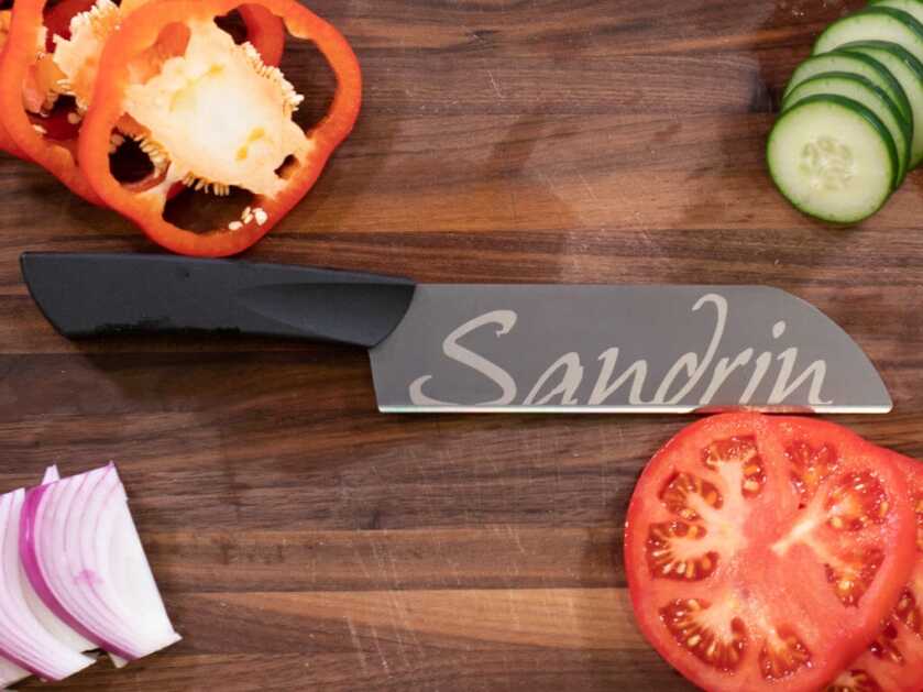 A Supermetal Knife Sharper and Harder Than Any Other: Sandrin's Nakiri
