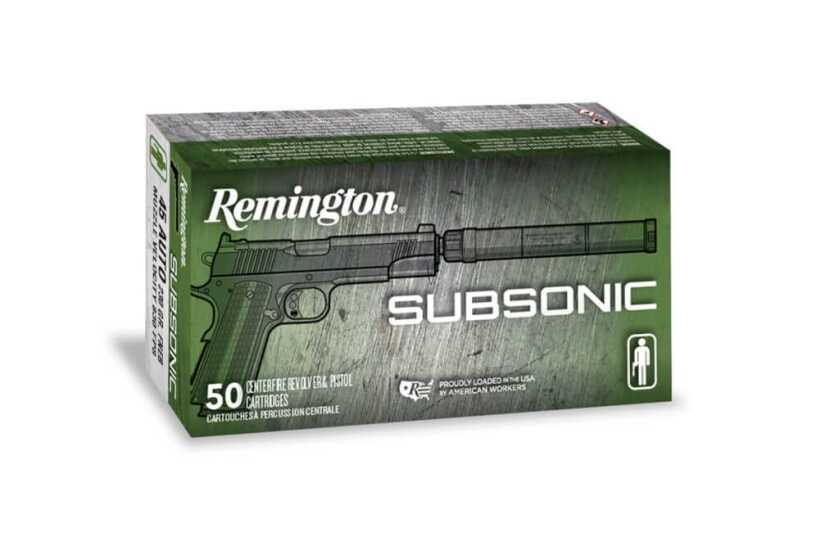 Less Than the Speed of Sound: Testing Remington’s New Subsonic Ammunition Less Than the Speed of Sound: Testing Remington’s New Subsonic Ammunition
