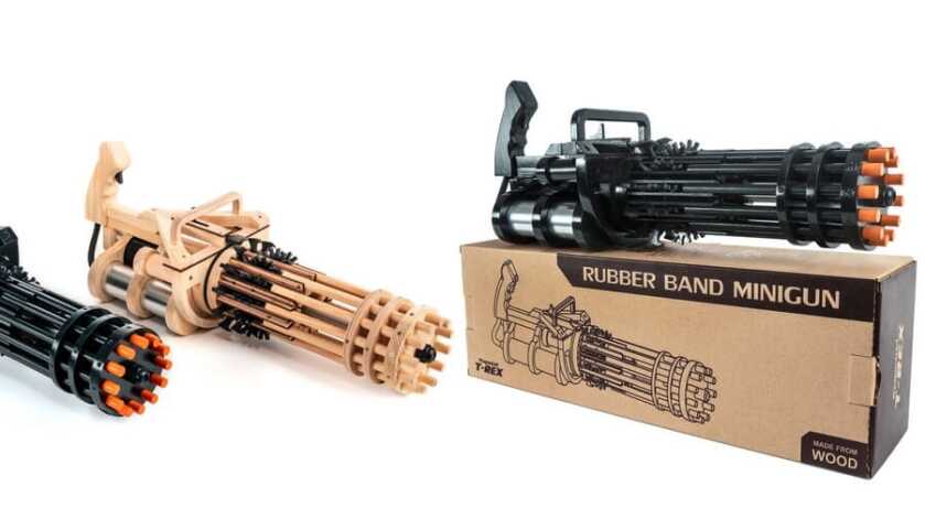 Want a Rubber Band Minigun? Now You Can Have a Rubber Band Minigun