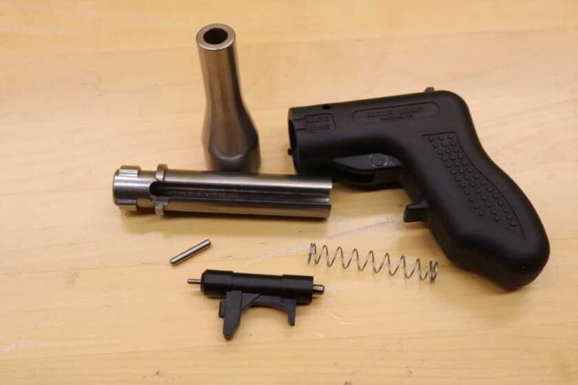 The 9 Single Shot Altor Pistol - Fires on Release! The 9 Single Shot Altor Pistol - Fires on Release!