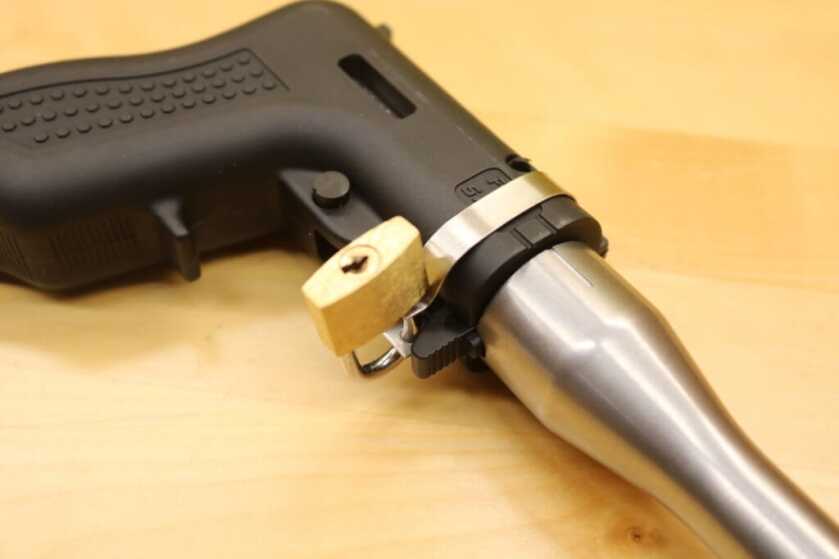 The 9 Single Shot Altor Pistol - Fires on Release! The 9 Single Shot Altor Pistol - Fires on Release!