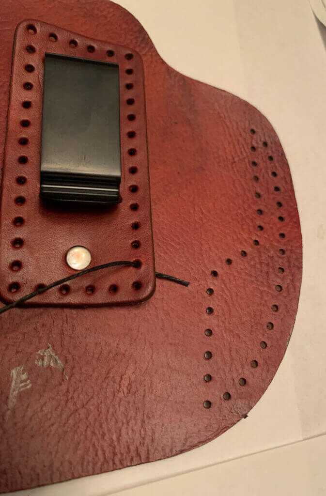 A Nice Weekend Project: Making a Leather Holster