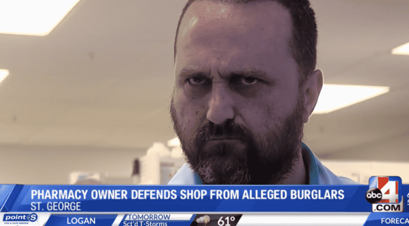 Armed Pharmacist Stops Burglars in the Act