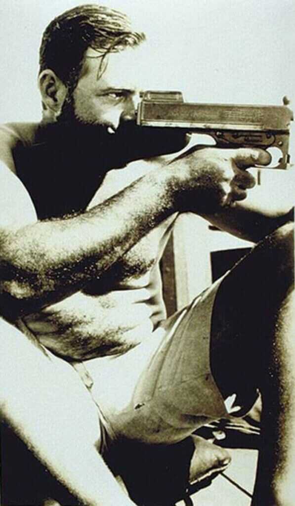 Ernest Hemingway’s Tommy Gun: Full Auto Shark Repellent Ernest Hemingway’s Tommy Gun: Full Auto Shark Repellent