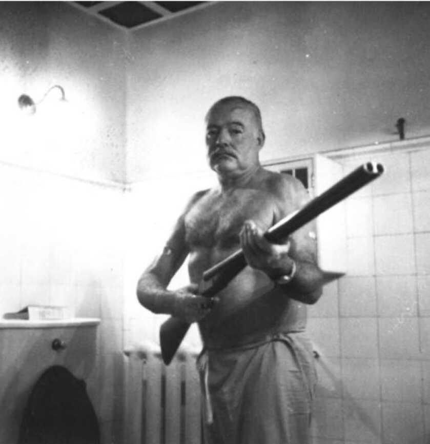 Ernest Hemingway’s Tommy Gun: Full Auto Shark Repellent Ernest Hemingway’s Tommy Gun: Full Auto Shark Repellent