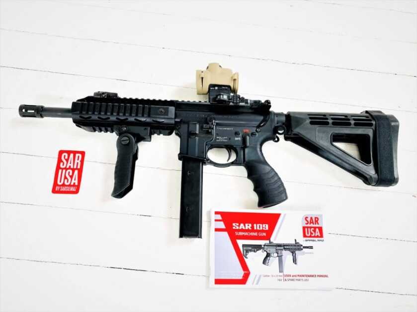 Tested and Tricked Out: The SAR 109T 9MM Subgun Tested and Tricked Out: The SAR 109T 9MM Subgun
