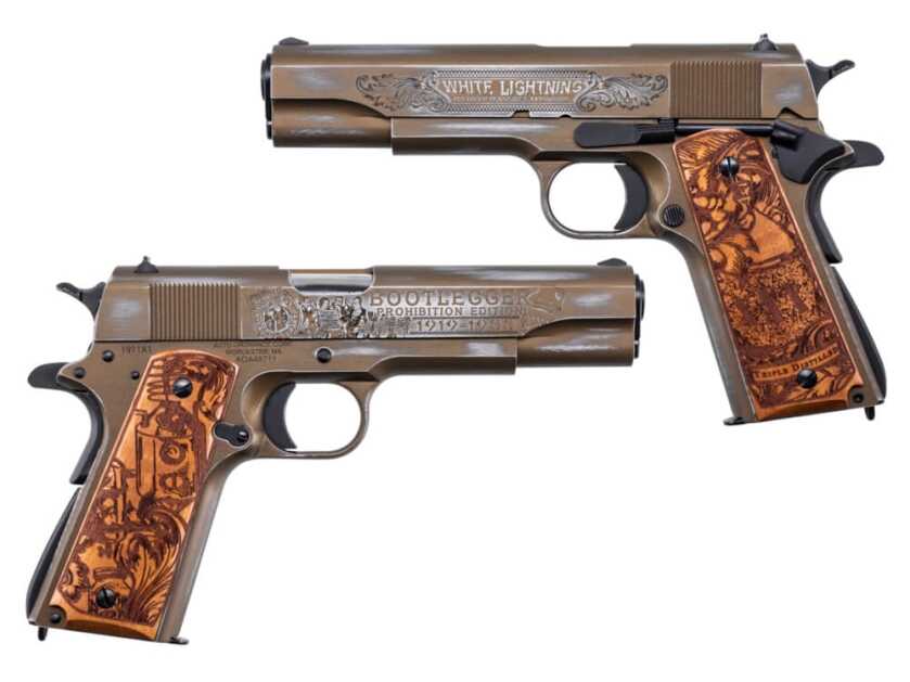 Auto-Ordnance Flaunts Prohibition With Bootlegger Thompson and 1911 Auto-Ordnance Flaunts Prohibition With Bootlegger Thompson and 1911