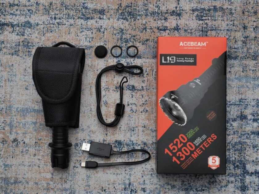 The L19 Long Range Compact Thrower from AceBeam The L19 Long Range Compact Thrower from AceBeam