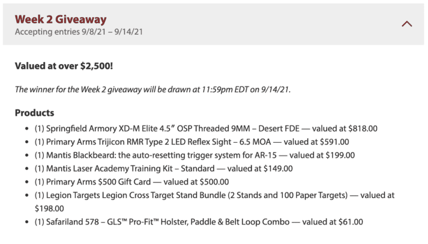 'The Armory Life Giveaway' Electrifies Its Second Week with an All-New Prize Package