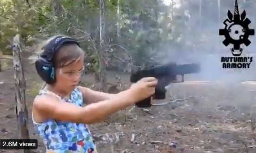Video of Little Girl Dual Wielding Pistols Goes Viral, Everyone Freaks Out Video of Little Girl Dual Wielding Pistols Goes Viral, Everyone Freaks Out