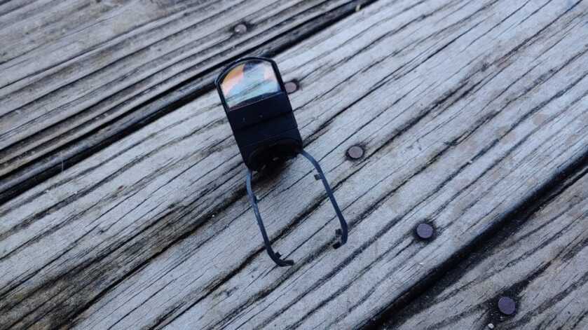 Burris SpeadBead front view sitting on wood