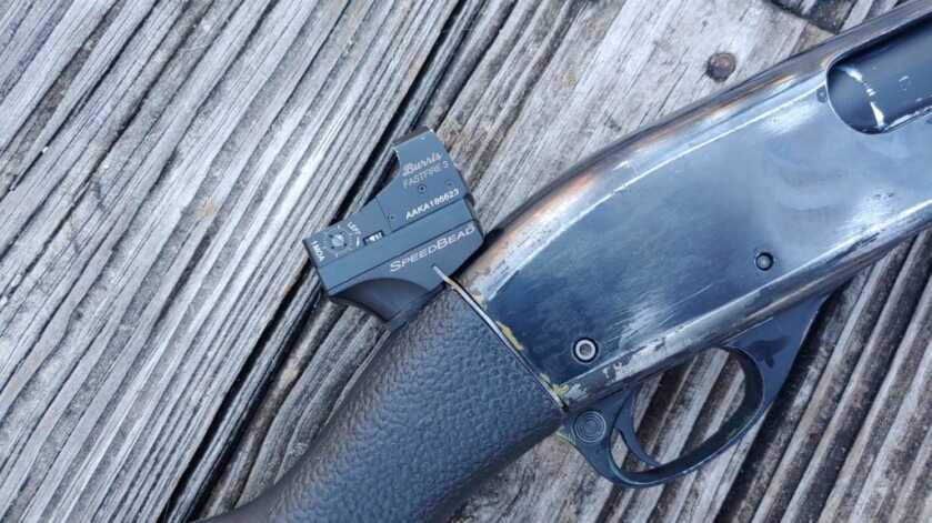 Burris SpeadBead mounted to shotgun