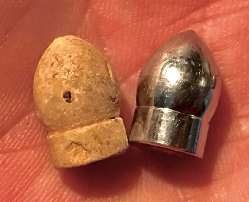 Ballistic Tests - The 36 Richmond Labs Bullet from Eras Gone Ballistic Tests - The 36 Richmond Labs Bullet from Eras Gone