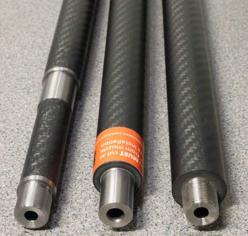 Helix 6 Precision Carbon Fiber Wrapped Barrels Helix 6 Precision Carbon Fiber Wrapped Barrels