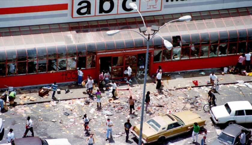 Rodney King, Latasha Harlins, Rooftop Koreans, and the Terminator