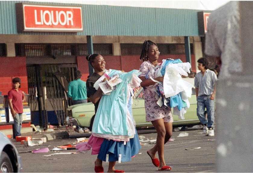 Rodney King, Latasha Harlins, Rooftop Koreans, and the Terminator