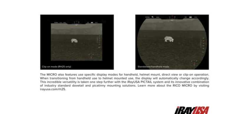 InfiRay RH25 Multi-Purpose Thermal Monocular