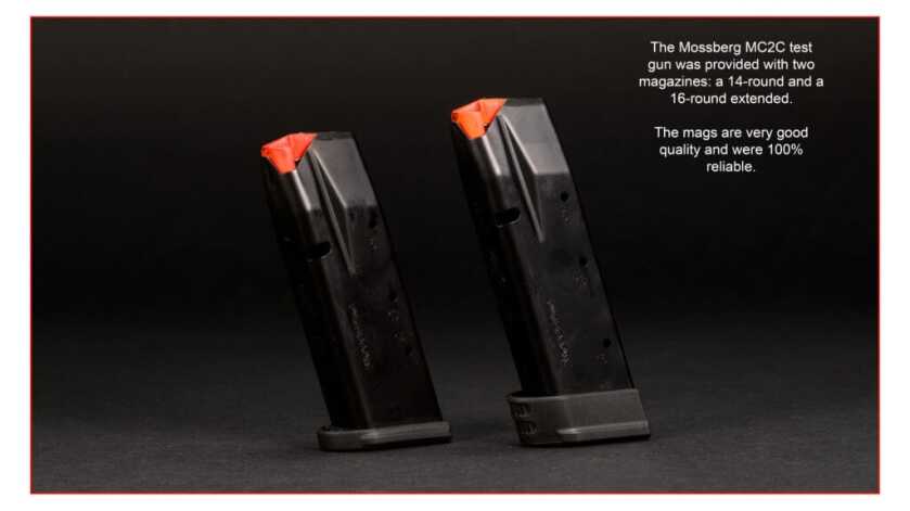 Mossberg MC2C magazine options