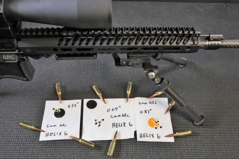 Helix 6 Precision Carbon Fiber Wrapped Barrels Helix 6 Precision Carbon Fiber Wrapped Barrels