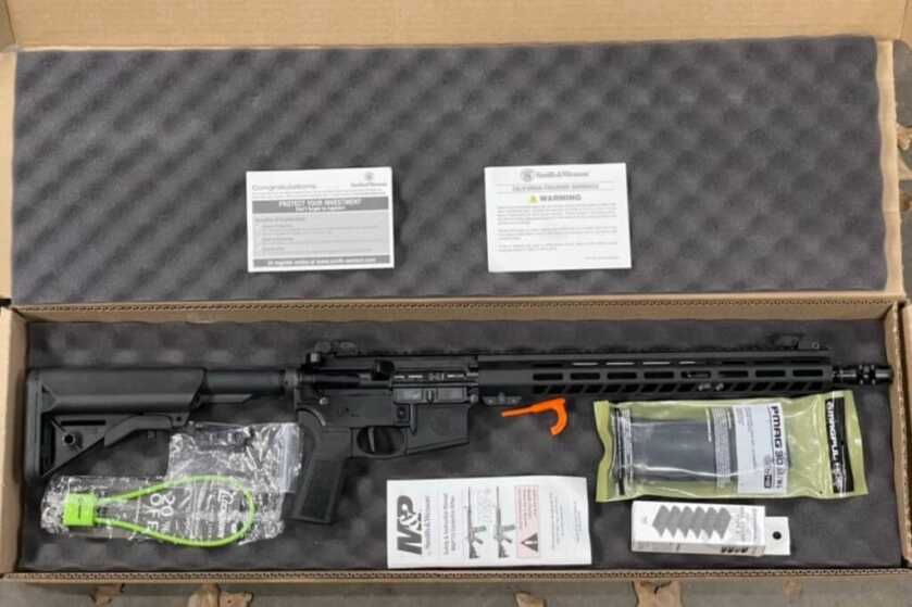 Smith & Wesson Volunteer XV Pro in the factory box. 