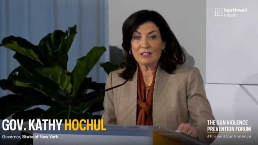 New York Gov. Kathy Hochul.